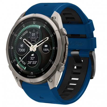 TECH-PROTECT ICONBAND PRO GARMIN FENIX 5 / 6 / 6 PRO / 7 / 8 / 8 PRO / E / 9 / 9 PRO (47 MM) NAVY/BL