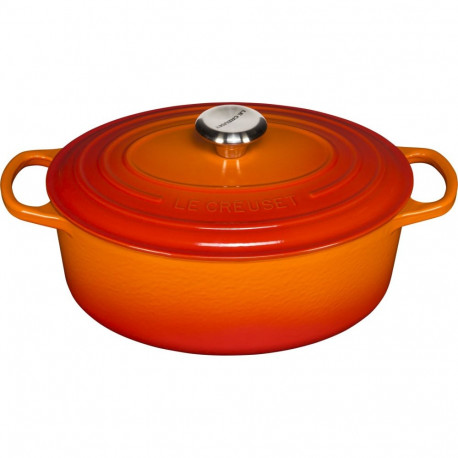 Le Creuset Signature Roaster oval 29cm oven red (21178290902430)
