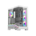 Computer Case - DarkFlash K430 | ATX | 6 Fans | USB-C | White