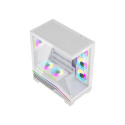 Computer Case - DarkFlash K430 | ATX | 6 Fans | USB-C | White