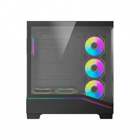 Computer Case - DarkFlash K430 | ATX | 6 Fans | USB-C | Black