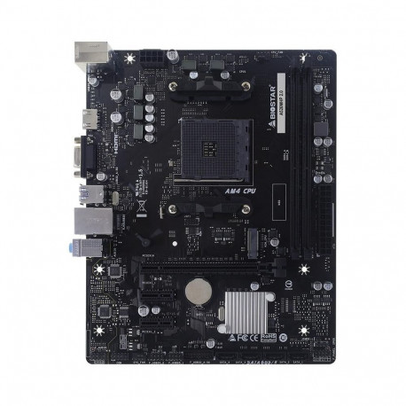 BIOSTAR Mainboard||AMD A520|Socket AM4|micro ATX|RAM DDR4-SDRAM|2xSlots|1xNumber of M.2 (M) slots|A5
