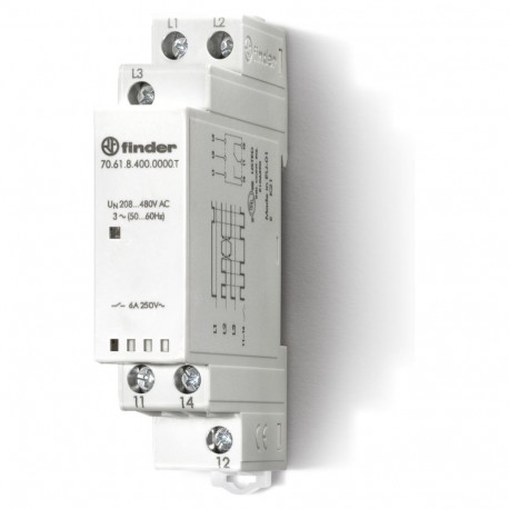 "3-Phasen-Netzüberwachung 70.61.8.400.0000 1W 6A 208-480VAC"