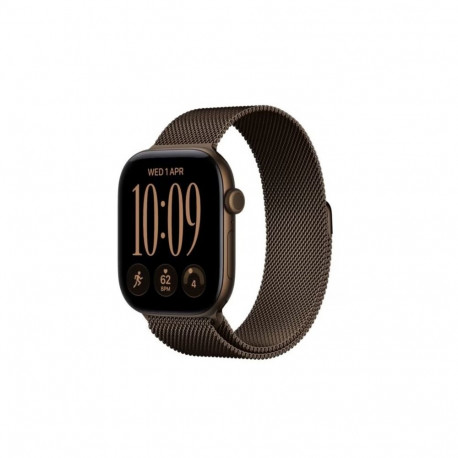 nutikell Series 12 GPS+Cellular 46mm alumiiniumkorpuse ja Milano käerihmaga M/L, tumepronks