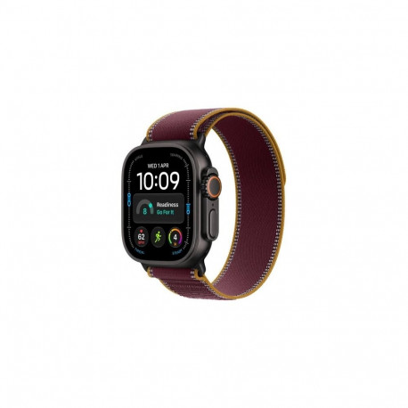 nutikell Watch Ultra 4 GPS + Cellular 49mm musta titaankorpuse ja bordoopunase Trail Loopi rihmaga –