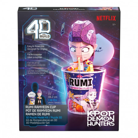 K-POP DEMON HUNTERS 4D PUZZLE Puzzle Ramen Cup Rumi