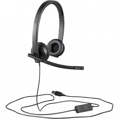 Logitech stereopeakomplekt H570E USB