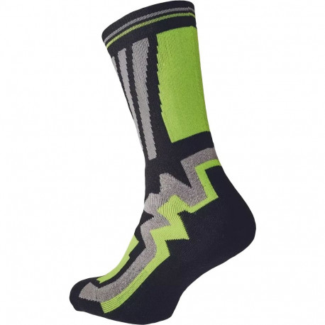 Cerva Knoxfield Long sokid must/kollane 45-46