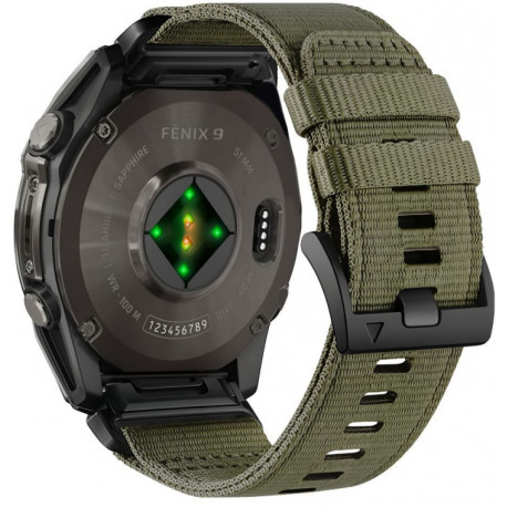 Tech-Protect watch strap Nylon Classic Garmin fenix 51mm, green
