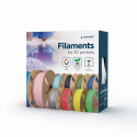 Gembird 3D printing filament PLA 1 75mm 1kg Purple