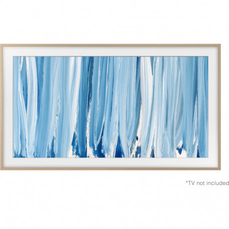 Samsung Customisable Modern Teak Bezel for The Frame 65" TV