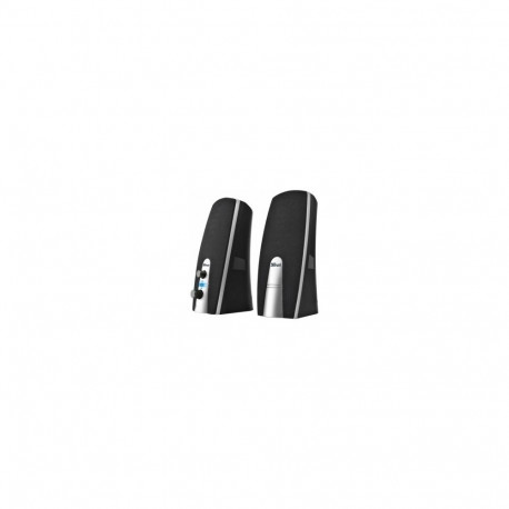 Trust MiLa 2.0 Speaker Set Black  Silver Wired 5 W