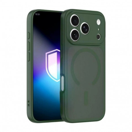 Apple iPhone 17 Pro – 3mk Misty MagCase, roheline