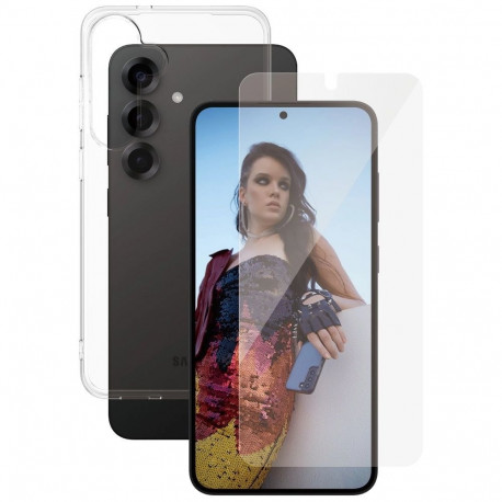 PanzerGlass SAFE. by ® ekraanikaitse 2-in-1 komplekt Samsung Galaxy S25+ Bulk 50 pcs, läbipaistev