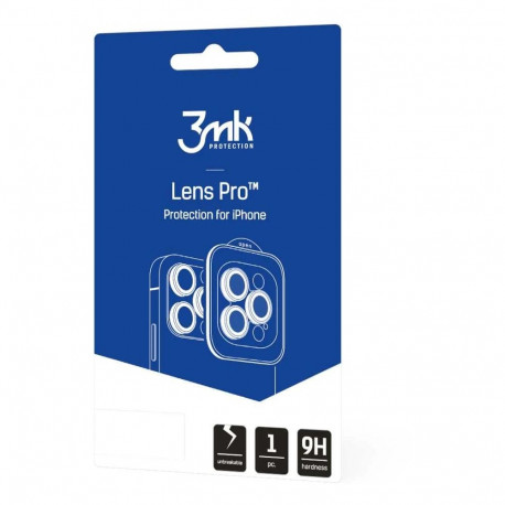3mk Lens Protection Pro Camera Glass for Apple iPhone 17 - Clear