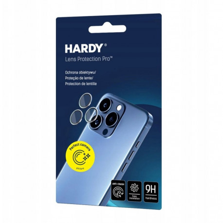 3MK kaameraklaasi kaitse HARDY Lens Protection Pro Apple iPhone 17 Air, must