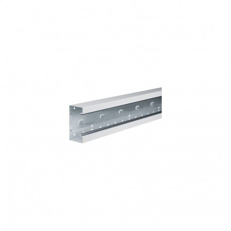 Hager kaablikanali alumine osa BRS6513019016, terasest esiosa, 68x130 OT80, liiklusvalge