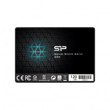 "2,5"" 120GB Silicon Power SATAIII S55 3D Nand Black"