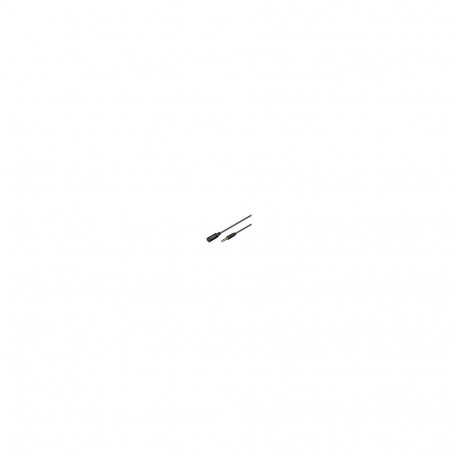 "Goobay Kopfhrer- und Audio Verlngerungskabel AUX > 3,5mm 4 Pin slim (schwarz, 3 Meter)"