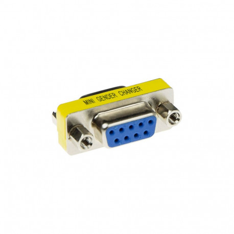 D-sub adapter 9-kontaktiline emaspistik 9-kontaktilisele emaspistikule