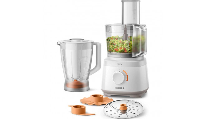 Philips köögikombain Daily Collection HR7320/00 700W 2.1L, valge