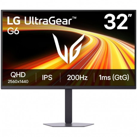 LG 32 Inch UltraGear™ G6  QHD 200Hz Gaming Monitor