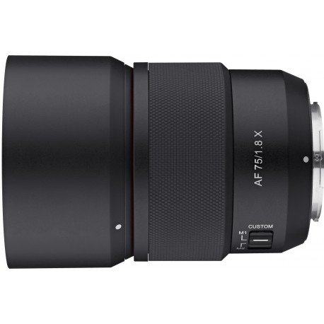 Samyang AF 75mm f/1.8 lens for Fujifilm