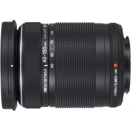 OM SYSTEM M.Zuiko Digital ED 40-150mm f/4.0-5.6 R lens, black