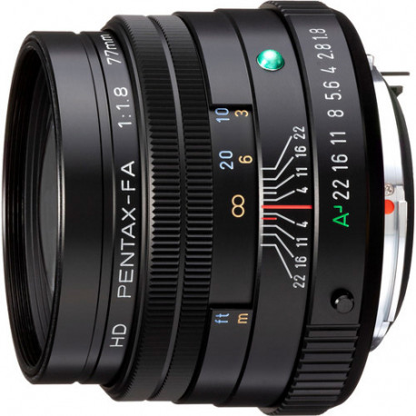 HD Pentax FA 77mm f/1.8 Limited lens, black