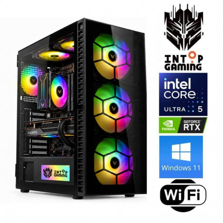 INTOP Ultra 5 245KF 32GB DDR5 1TB SSD M.2 NVME RTX5070 12GB WiFi WIN11