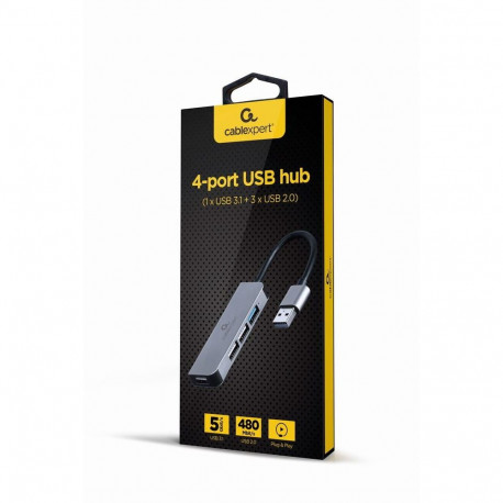 I/O HUB USB3 4PORT/UHB-U3P1U2P3-01 GEMBIRD