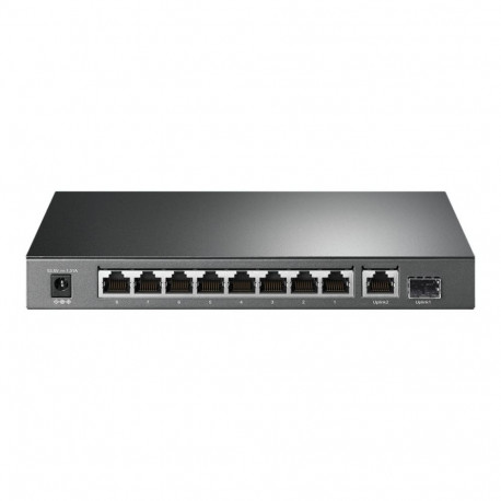 TP-LINK võrgulüliti TL-SG1210P, haldamata, lauapealne, 1 Gigabit Etherneti (vask) port, 1 SFP-port, 
