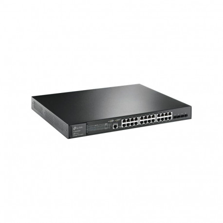 TP-LINK võrgulüliti TL-SG3428XMP JetStream 24-pordine Gigabit ja 4-pordine 10GE SFP+ L2+ 24-pordise 