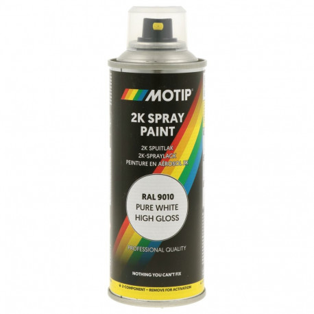 2-K värv RAL9010 valge läikiv 200ml