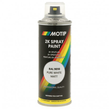 2-K värv RAL9010 valge matt 200ml