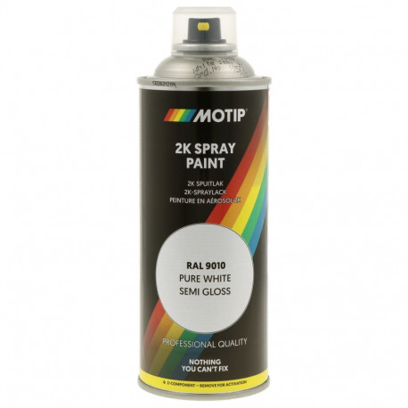 2-K värv RAL9010 valge siidmatt 400ml