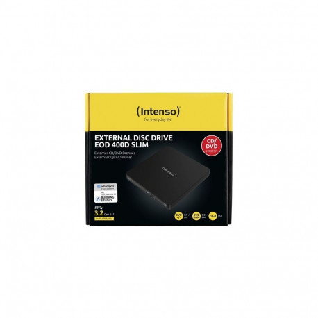 Intenso External Slim DVD Writer EOD 400D Black EU (5401400)