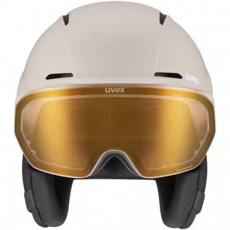 UVEX Horizon V MAG white matt ski helmet, size 56–59