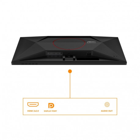 AOC arvutimonitor G4 Q27G42XE 68.6cm (27") 2560 x 1440 pikslit Quad HD, must, punane