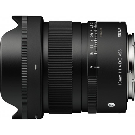 Sigma 15mm f/1.4 DC Contemporary lens for Sony