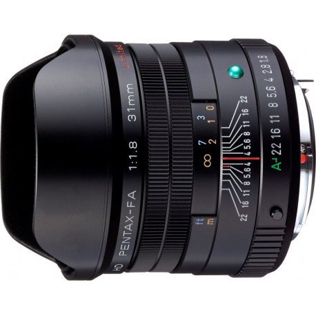 HD Pentax FA 31mm f/1.8 Limited objektiiv, must