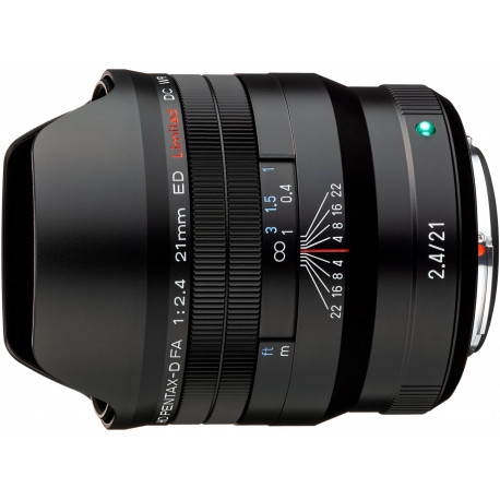 HD Pentax D-FA 21mm f/2.4 ED Limited lens, black