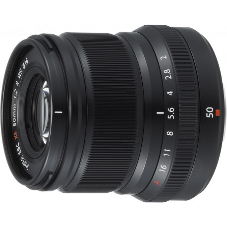 Fujifilm Fujinon XF 50mm f/2 R WR lens, black