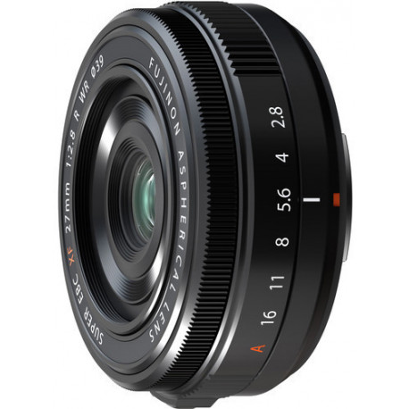 Fujifilm Fujinon XF 27mm f/2.8 R WR lens (opened package)
