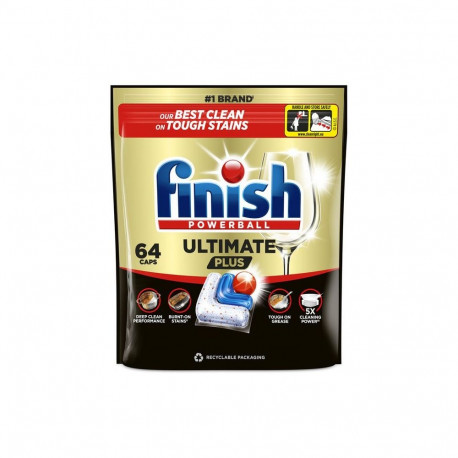 Dishwasher tablets FINISH Ultimate Plus 64pcs