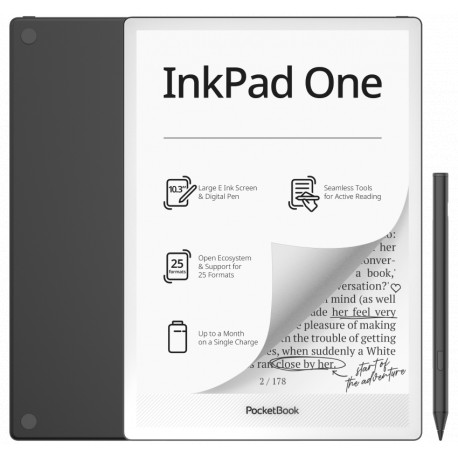 PocketBook e-luger Inkpad One 32GB, must
