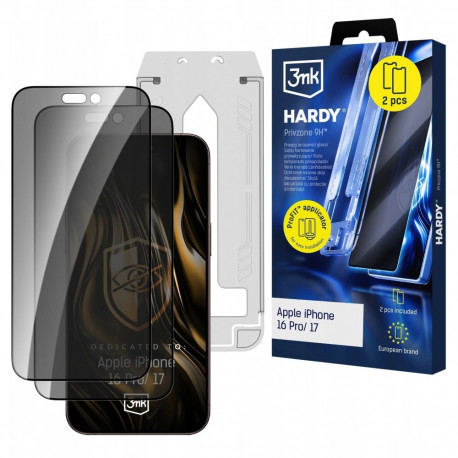 Apple iPhone 16 Pro/ 17 - 3mk Hardy Privzone 9H