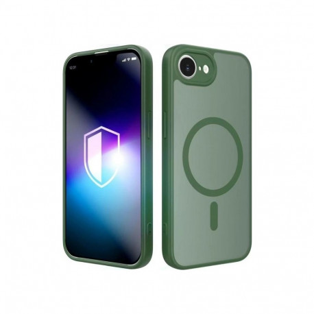 3mk kaitseümbris Misty MagCase Apple iPhone 16E/iPhone 17E, roheline