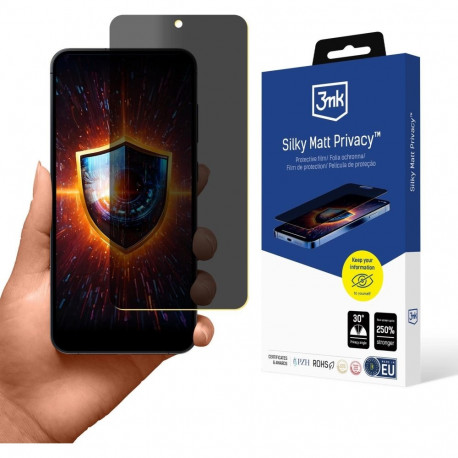 3mk privaatsuskile Samsung Galaxy S25-le Silky Matt Privacy, matt
