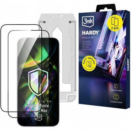 Apple iPhone 16 Pro Max – 3mk Hardy Hardura 9H